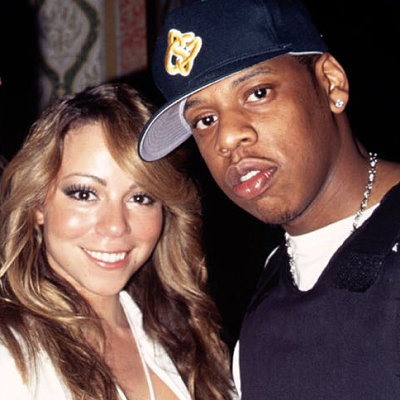 Mariah Carey with Jay Z
