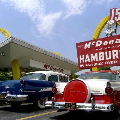 Ray Kroc buys out the McDonald brothers and opens his first McDonald's restaurant in Des Plaines, Illinois. Today the chain operates in over 100 countries and is the largest restaurant chain by revenue.