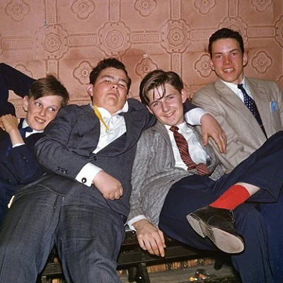 Boys at Chicago Debutante Ball.