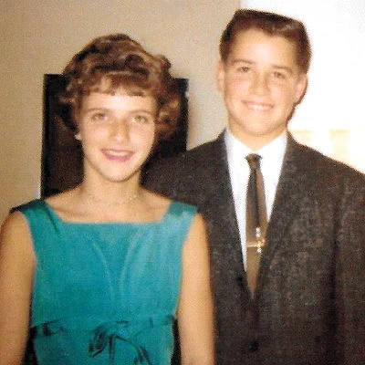 8th Grade couple heading to the dance in Walnut Creek, California.