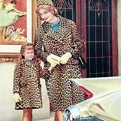 Detail from 1960 Cadillac car advertisement.