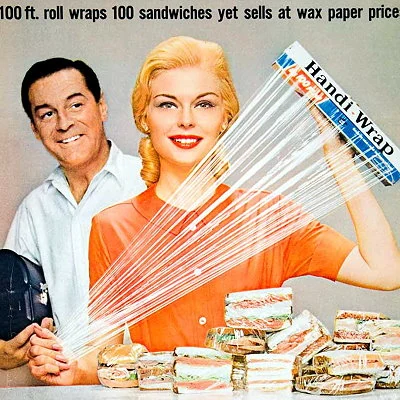 1960 Handi-Wrap advertisement.
