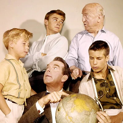 The sitcom My Three Sons, starring Fred MacMurray as a single father, debuts on U.S. television where it would air until 1972.