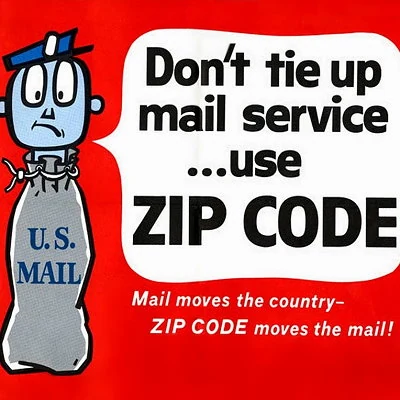 Zip Codes are introduced in the United States. The Zone Improvement Plan (ZIP) was a system to make mail delivery more efficient.