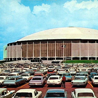 The Houston Astrodome opens and is the first domed stadium in the world.
