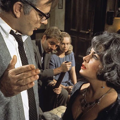 Richard Burton and Elizabeth Taylor in the 1966 film Who's Afraid Of Virginia Woolf?