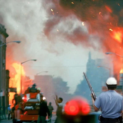 Race riots continue to break out in cities across the US including Detroit, Milwaukee, Atlanta, New York City, Rochester, Washington DC and Birmingham.