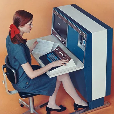 1967 era computer operator.