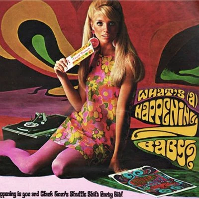 Psychedelic influenced UK advertisement for Clark's Gum.