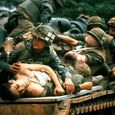Any illusion that the US and their South Vietnamese allies are winning the war in Vietnam, are shattered as the Viet Cong launch the Tet Offensive with a series of successful surprise attacks.