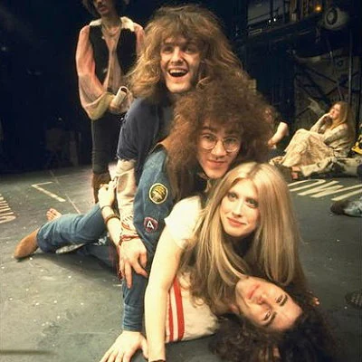 The off-Broadway counter culture musical Hair moves to Broadway in 1968 complete with drug references, anti-war sentiment and a nude scene.