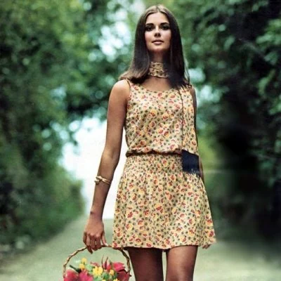 Detail from a 1970 fashion shoot.