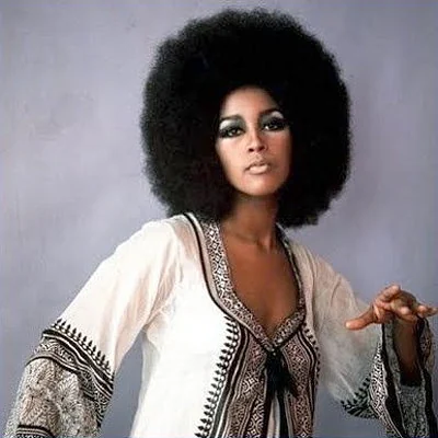 Fashion shoot of model Marsha Hunt in 1970. Model and actress Hunt would have long term relationships with Mick Jagger (Rolling Stones) and Marc Bolan (T.Rex).
