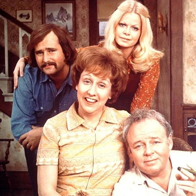 Norman Lear creates a new kind of family sitcom, combining laughs with social commentary. All In The Family debuts on CBS covering topics including racism, antisemitism and more in it's eight seasons.