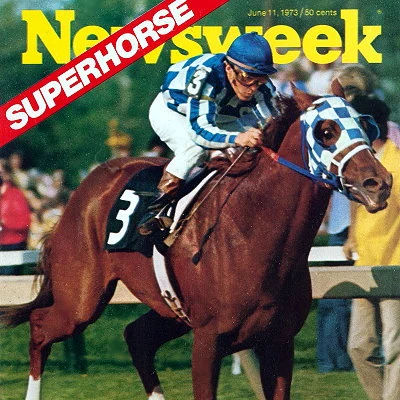 The American Thoroughbred racehorse Secretariat is the first horse to win the Triple Crown (Kentucky Derby, Preakness and Belmont Stakes) in 25 years.