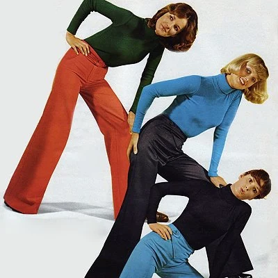 Detail from a 1974 women's catalog shoot.