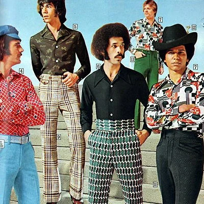 1974 Sears Catalog showing men's clothing.