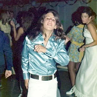 Junior High School dance in Tarzana, California 1974.