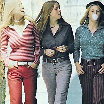High school girls 1975.
