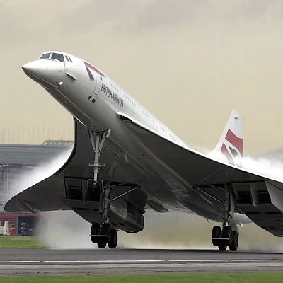 The Concorde debuts as the first supersonic passenger jet with service from London to New York costing $7995 per person.