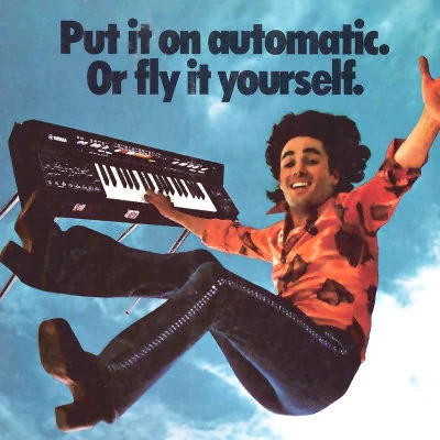 1976 advertisement for Yamaha keyboards.