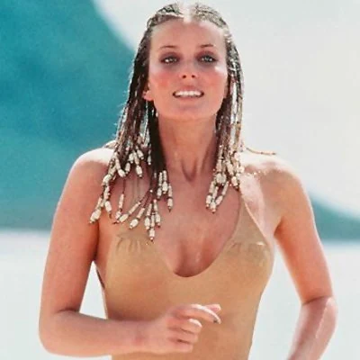 The romantic comedy film 10 starring Bo Derek, Dudley Moore and Julie Andrews is a box office hit in 1979. Written and directed by Blake Edwards, the film makes Bo Derek a star.