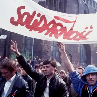 The trade union Solidarity is formed in August 1980 at the Lenin Shipyard in Gdansk, Poland. It is the first trade union to be officially recognized in a Warsaw Pact country. Union leader Lech Walesa is later elected President of Poland.
