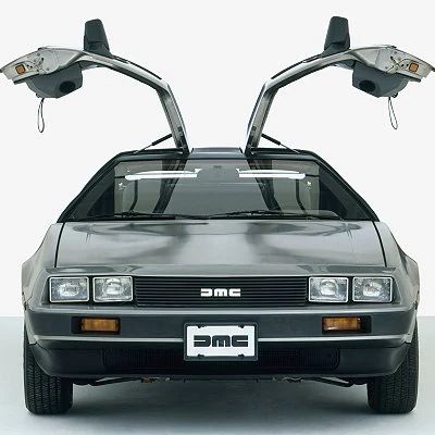 The DeLorean DMC-12 is launched in 1981. With it's distinctive gull-wing doors and stainless steel body the car attracted attention, but only about 9,000 were produced before the company ran into financial troubles.