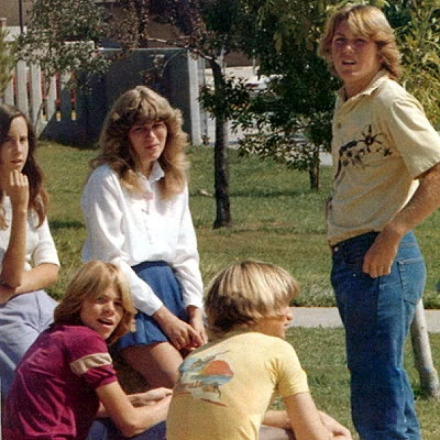 High School kids gather in Saugus, California.