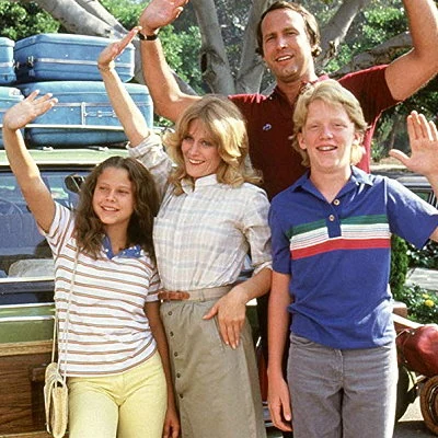National Lampoon's Vacation is a 1983 comedy film starring Chevy Chase, written by John Hughes and directed by Harold Ramis. This is the first of a series of five films following the misadventures of the Griswold family on holidays and family vacations.