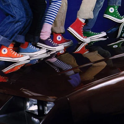 Detail from a Converse All Stars advertisement.