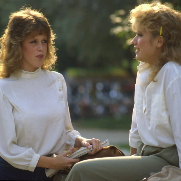 College students at University of Nebraska - Omaha.