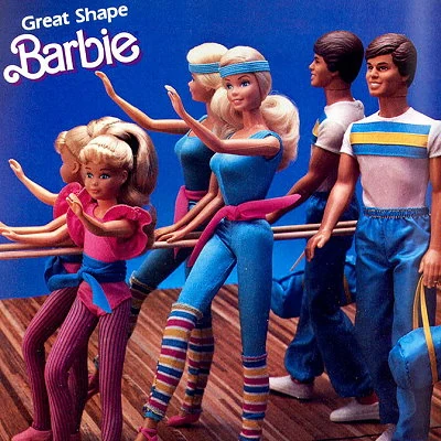 1985 Barbie catalog detail.