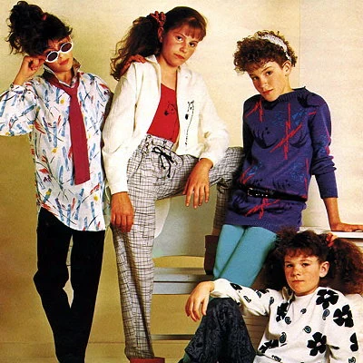 Sears teen fashion 1985.