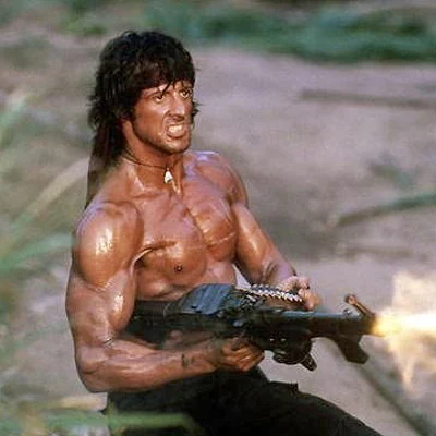 Sylvester Stallone releases the second film in his action-adventure series based on the character John Rambo. The film Rambo: First Blood Part ll grosses $300 million. The series would ultimately include five films.