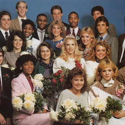 High school homecoming group in Huntsville, Alabama.