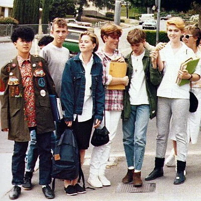High school students in Saint Paula, California.