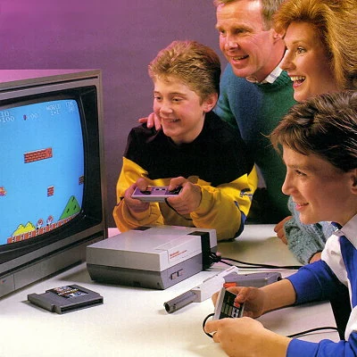 Detail from a 1988 Nintendo advertisement.