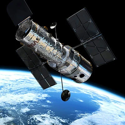 After years of delays the Hubble Space Telescope is launched into low earth orbit by NASA at a cost of $4.7 Billion. An aberration in the telescope's main mirror causes distorted images and is corrected during a manned space mission in 1993.