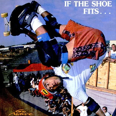 Vans advertisement in the skateboarding magazine Thrasher.