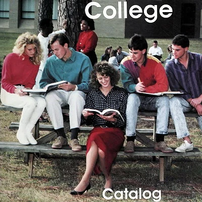 Cover of the 1992 catalog for Johnston Community College in North Carolina.