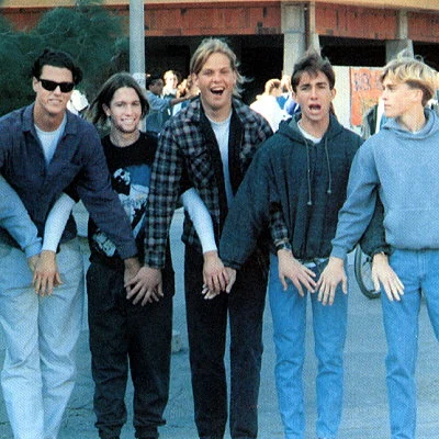 A group from Canyon High School in Anaheim, California in 1992.