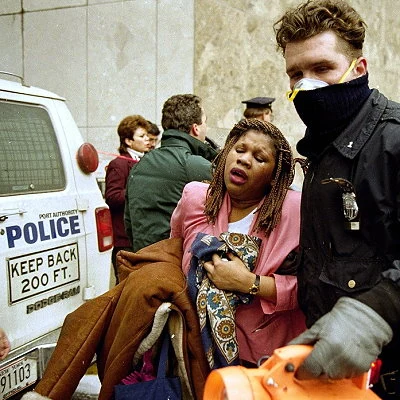 Middle Eastern terrorists detonate a truck bomb under the North Tower of the World Trade Center, killing six and injuring close to 1,000.