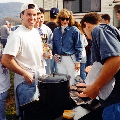 Tailgating party before a Penn State football game.