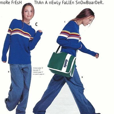 Detail from a 1995 Delia's catalog.
