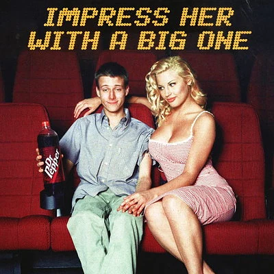Suggestive Dr. Pepper advertisement from 1999.