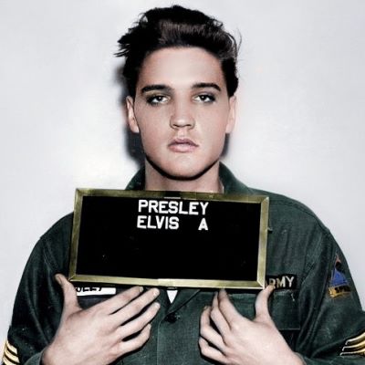 Elvis Presley drafted into the Army