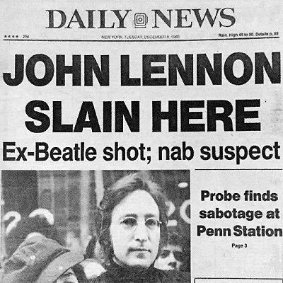 John Lennon Death
